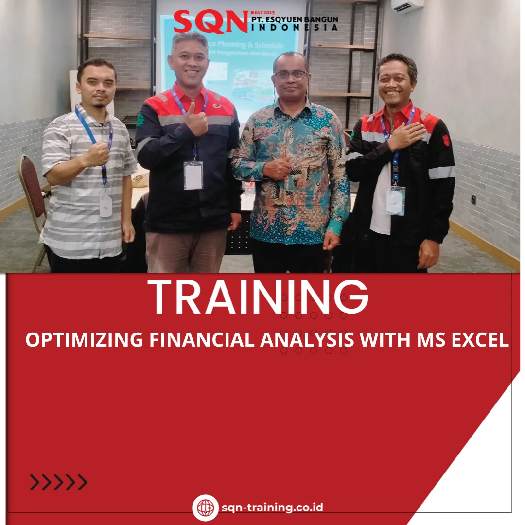 TRAINING OPTIMIZING FINANCIAL ANALYSIS WITH MS EXCEL