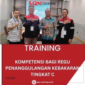 TRAINING KOMPETENSI BAGI REGU PENANGGULANGAN KEBAKARAN TINGKAT C