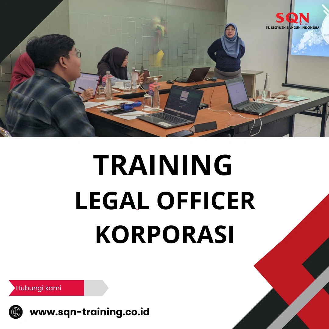 TRAINING LEGAL OFFICER KORPORASI