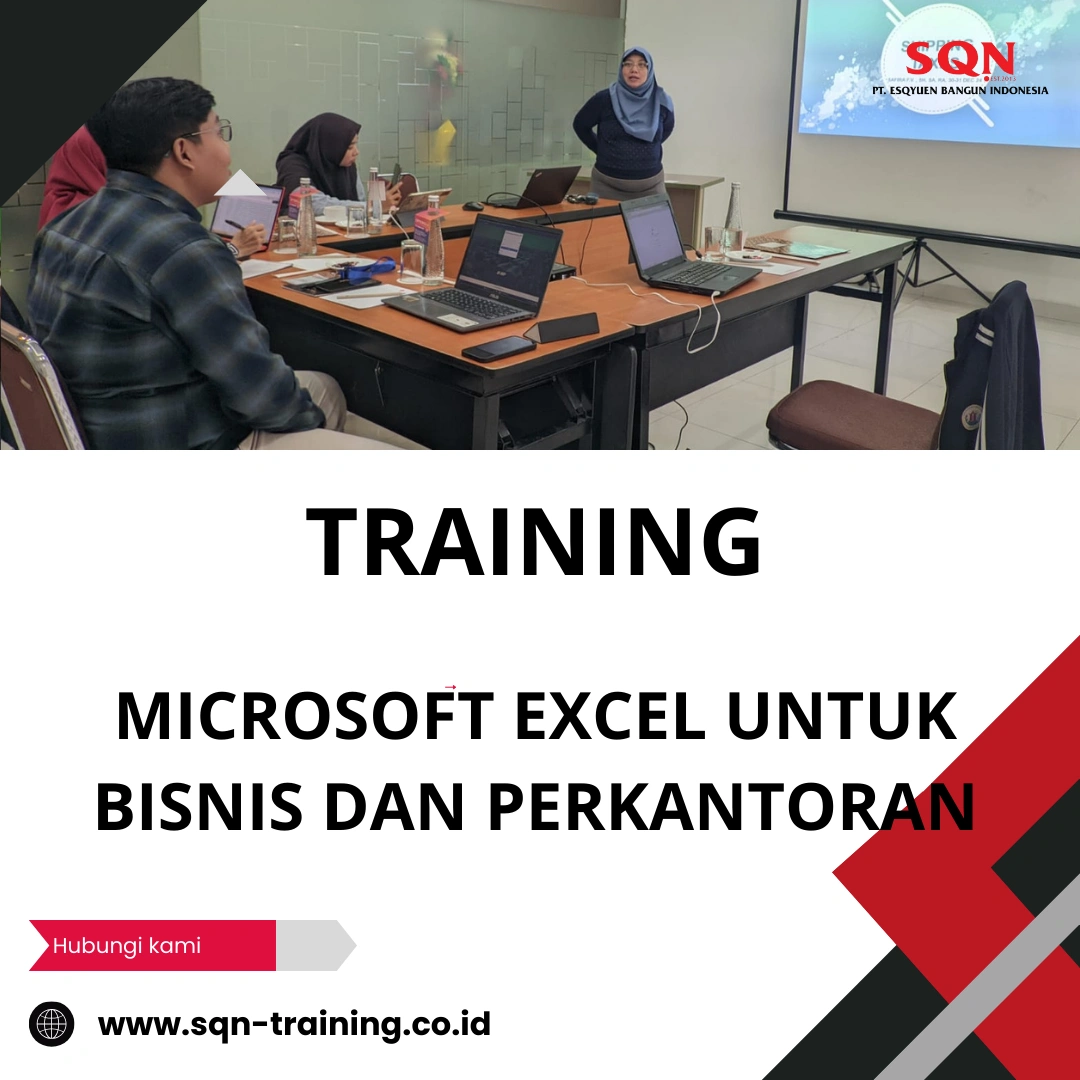 training Microsoft Excel perkantoran