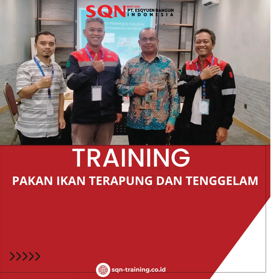 TRAINING PAKAN IKAN TERAPUNG DAN TENGGELAM