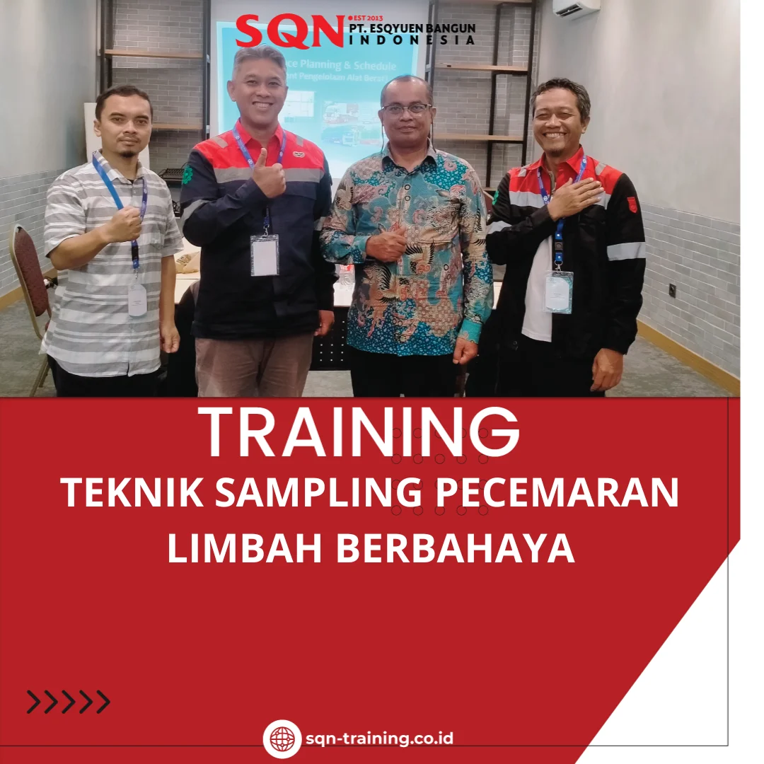 Pelatihan Teknik Sampling Pencemaran Limbah Berbahaya