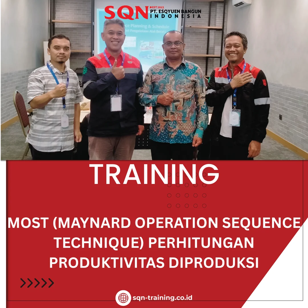 MOST (MAYNARD OPERATION SEQUENCE TECHNIQUE) PERHITUNGAN PRODUKTIVITAS DIPRODUKSI