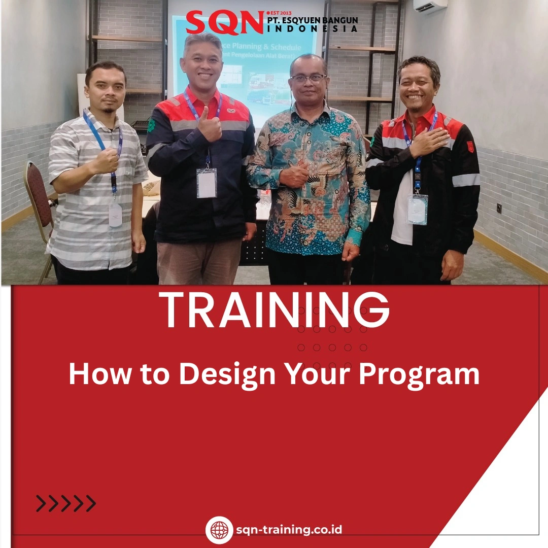 TRAINING HOW TO DESIGN YOUR PROGRAM