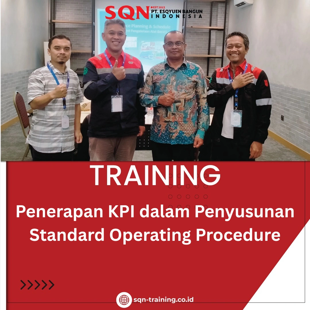 TRAINING PENERAPAN KPI DALAM PENYUSUNAN STANDARD OPERATING PROCEDURE