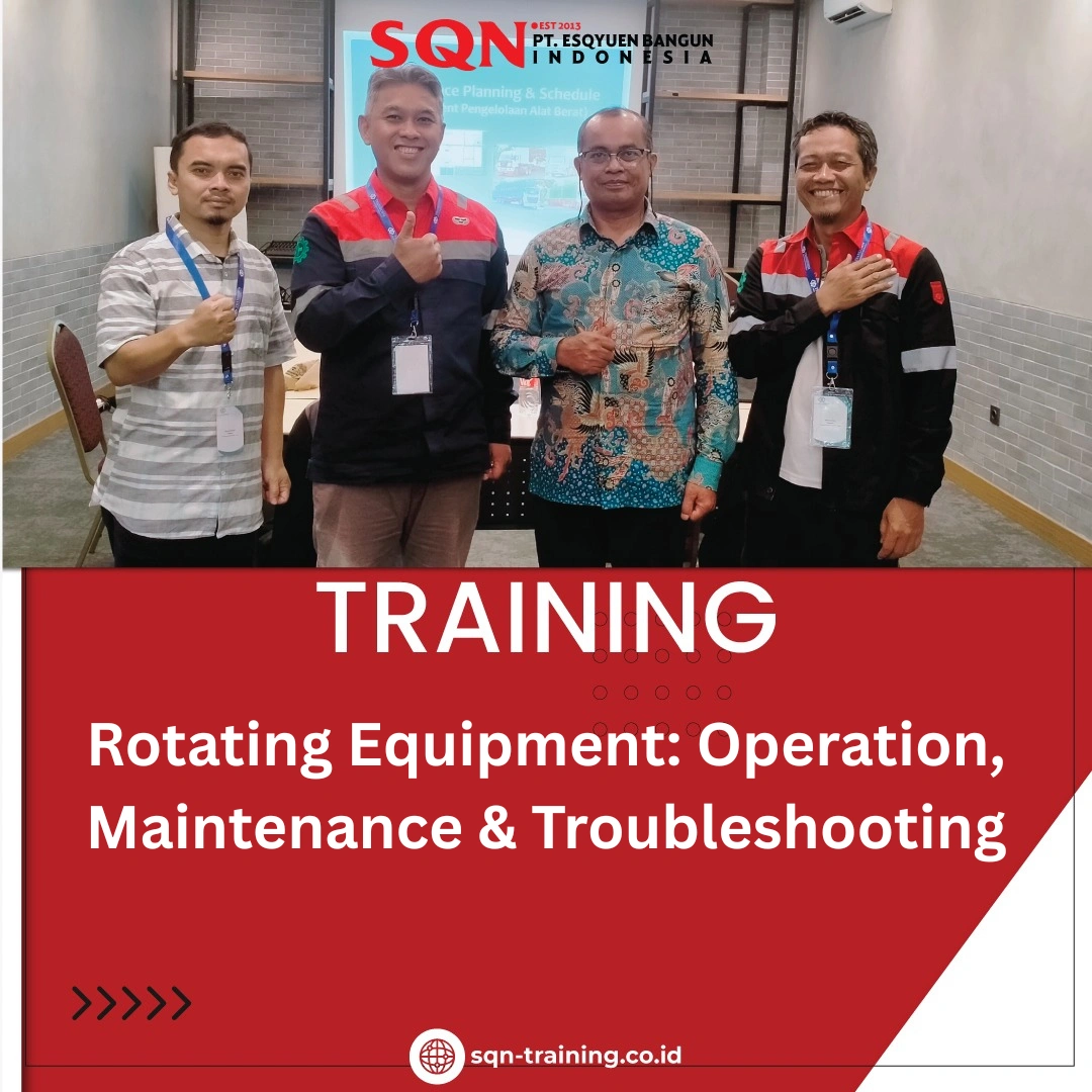 TRAINING ROTATING EQUIPMENT: OPERATION, MAINTENANCE & TROUBLESHOOTING