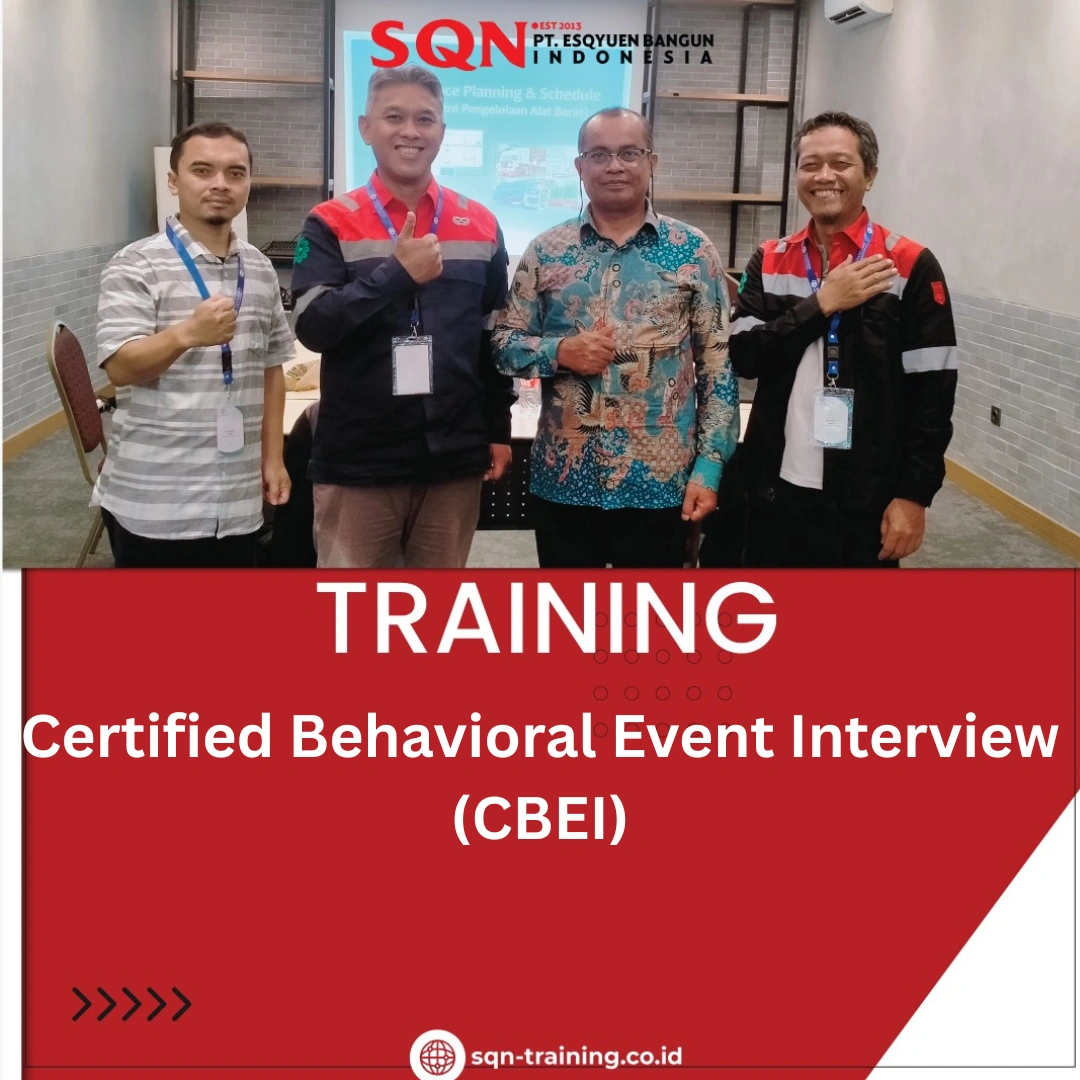 TRAINING CERTIFIED BEHAVIORAL EVENT INTERVIEW (CBEI)