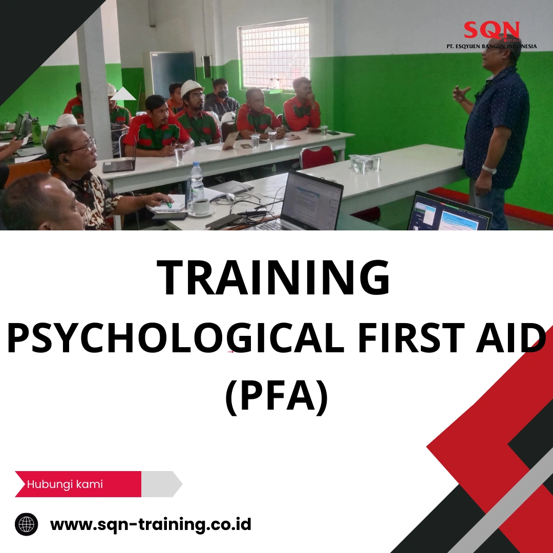 TRAINING PSYCHOLOGICAL FIRST AID (PFA)