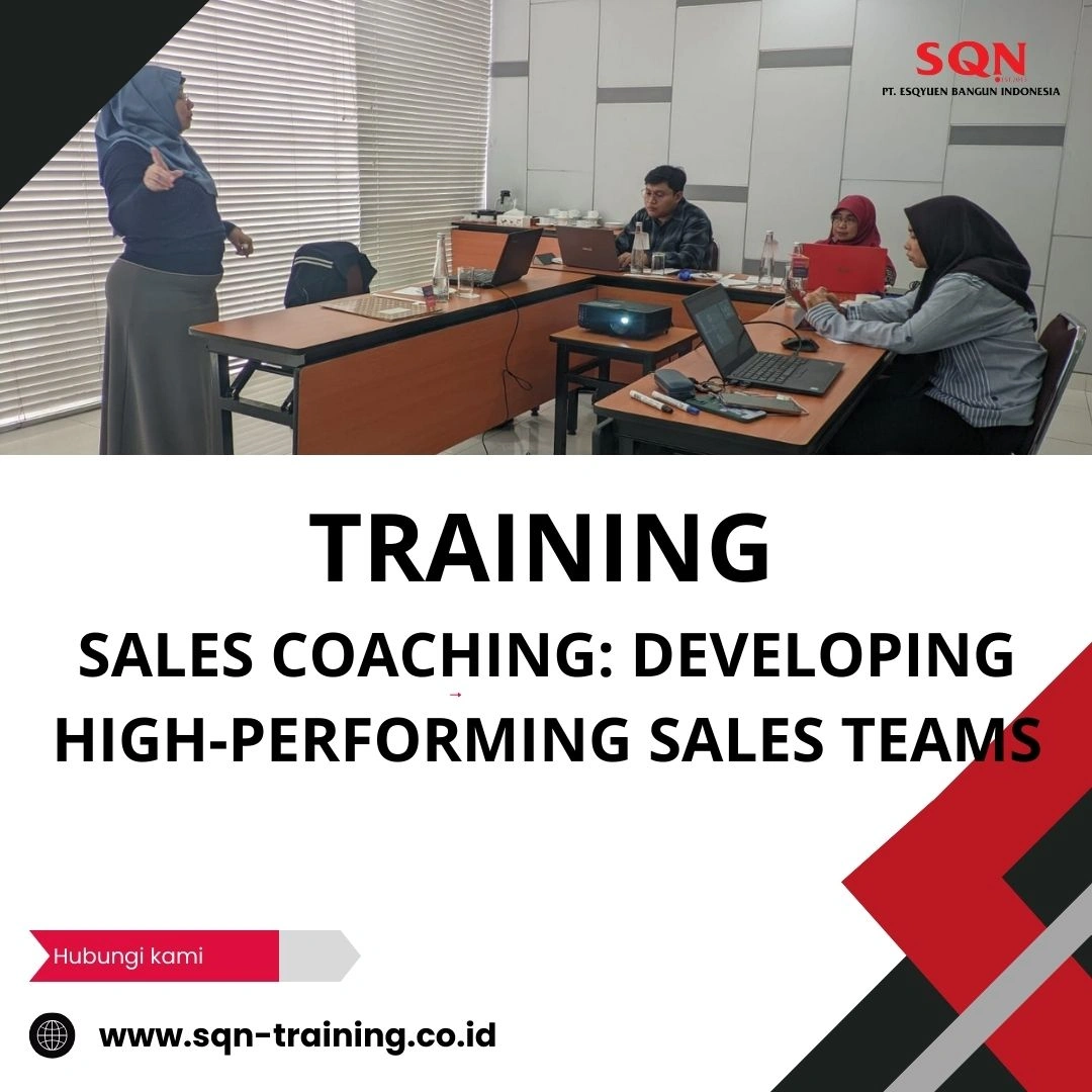 TRAINING SALES COACHING: DEVELOPING HIGH-PERFORMING SALES TEAMS