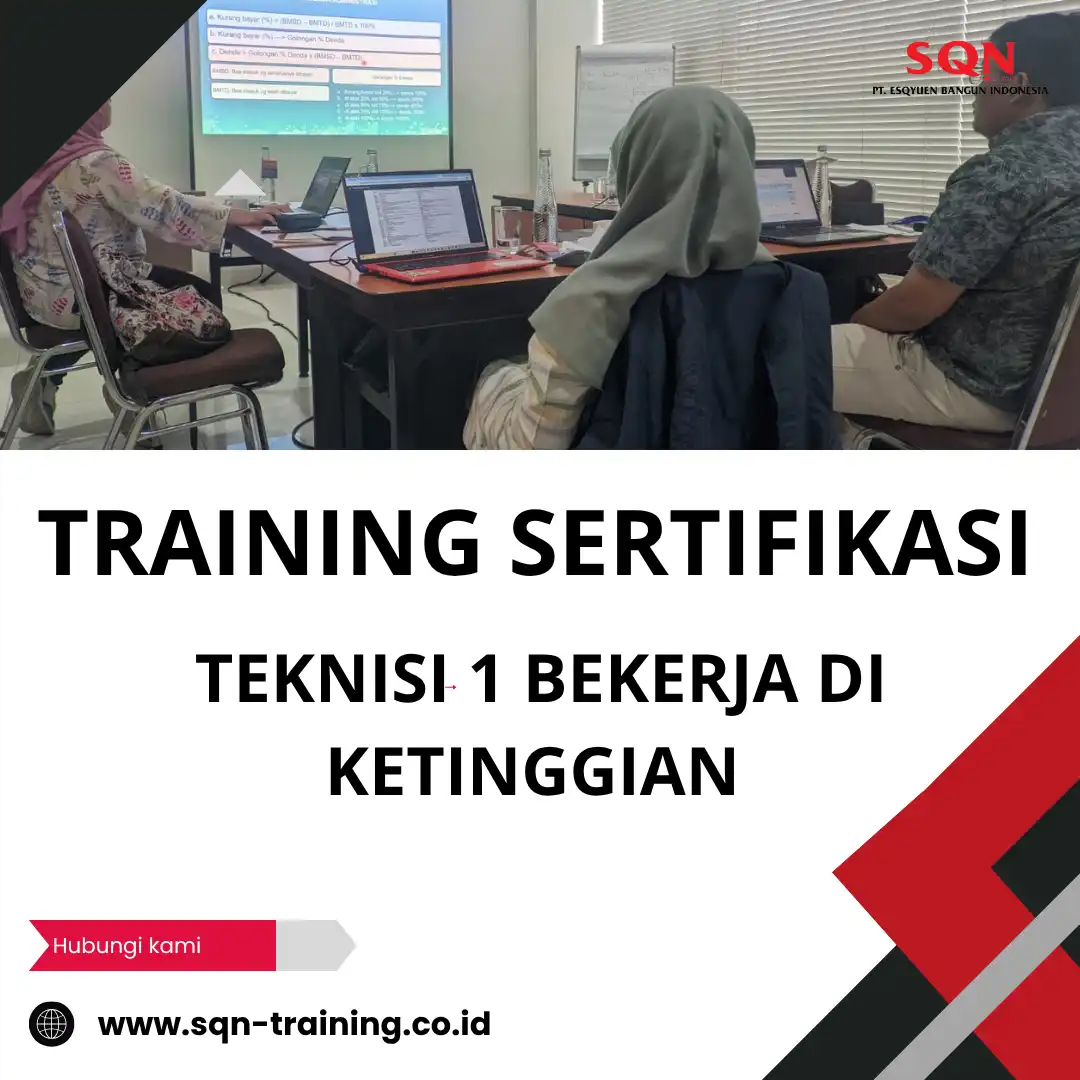 sertifikasi Working at Height